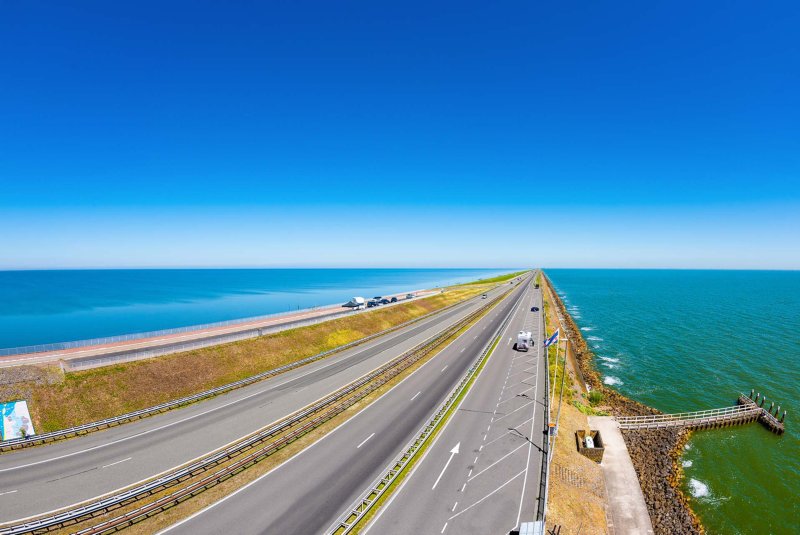 Rund um das IJsselmeer Afsluitdijk